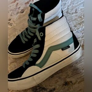 VANS Sk8 Hi Pro Fabiana Delfino Black Oil Blue Shoes